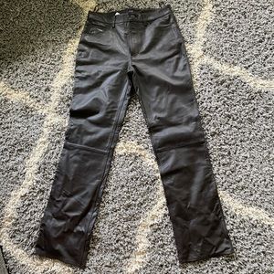 NWT Men’s Leather pants, 32L